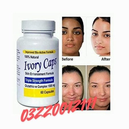 Ivory Caps Glutathione Skin Enhancement Formula In Pakistan