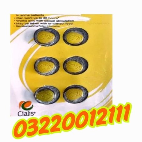 Cialis (Tadalafil) 6’s Tablets | Erectile Dysfunction Treatment