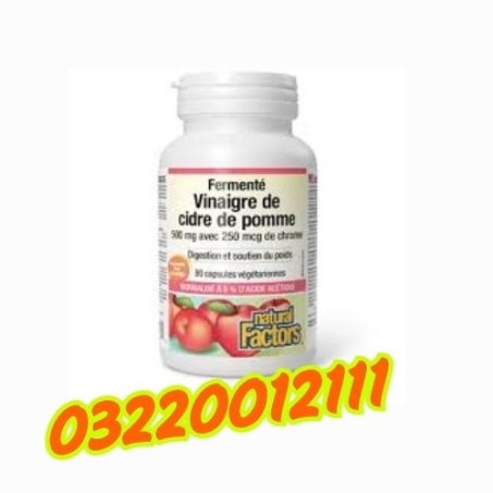 Natural Factors Apple Cider Vinegar & Chromium In Pakistan