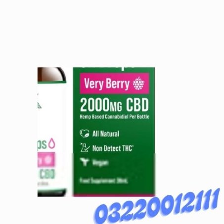 CBDfx CBD Oil 2000mg Very Berry - 30ml