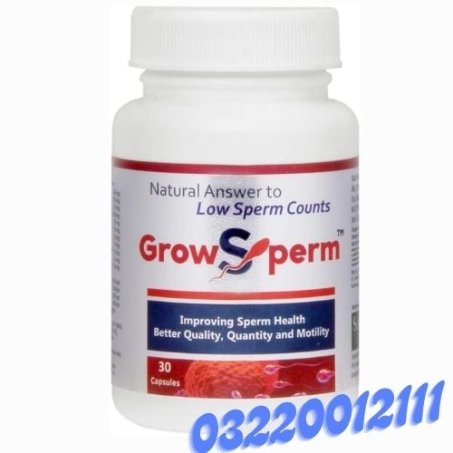 Grow Sperm Capsules In Pakistan