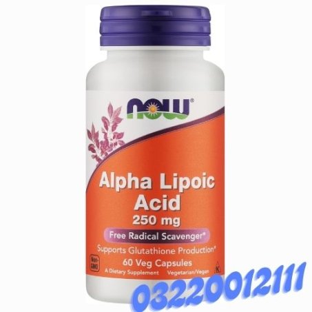 Alpha Lipoic Acid 250 mg Veg Capsules In Pakistan