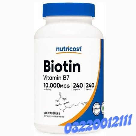 Nutricost Biotin Capsules In Pakistan