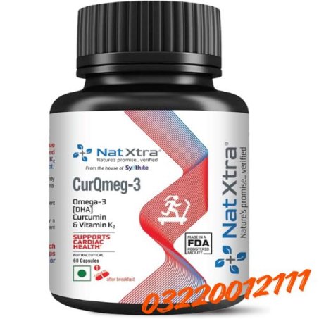 Natxtra CurQmeg-3 for Supporting Cardiac Health In Pakistan