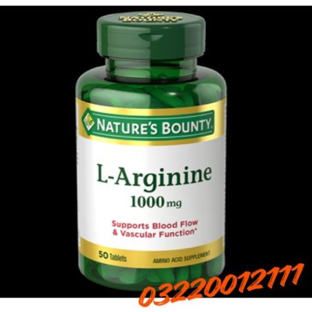 Nature's Bounty L-Arginine 1000 mg In Pakistan