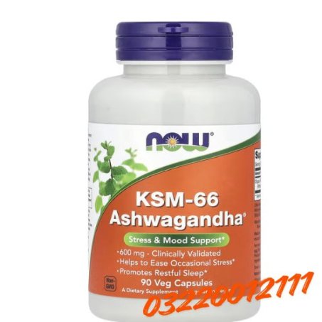 NOW Foods KSM-66 Ashwagandha® 600 mg In Pakistan