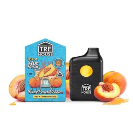 Texas Peach Cobbler – Live Rosin Hybrid THC-A Vape Pen – 3.5g In Pakistan