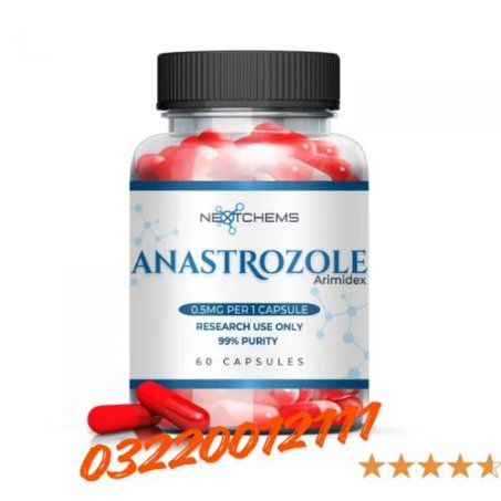 Anastrozole (Arimidex), 0.5mg – 60 Capsules Price In Pakistan