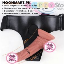 6 inch Strap On Dildo Strap On Sex toy in Pakistan