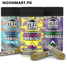 THCA Prerolls With Premium Kief In Pakistan