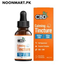 Full Spectrum CBD Oil Tincture for Calming + CBN 1000-6000mg In Islamabad