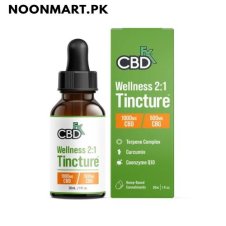 CBD + CBG Oil Wellness Tincture 1000-6000mg In Pakistan