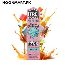 Live Rosin Liquid Diamonds Vape Pen + D8 + D9 + D10 + HHC + THCP – Candyland – Sativa – 2g In Pakistan